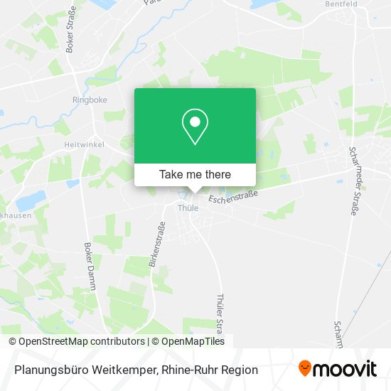 Planungsbüro Weitkemper map