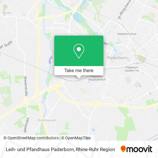 Leih- und Pfandhaus Paderborn map