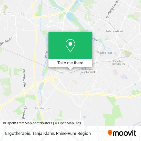 Ergotherapie, Tanja Klann map