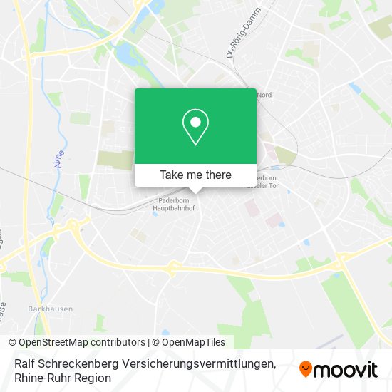 Ralf Schreckenberg Versicherungsvermittlungen map
