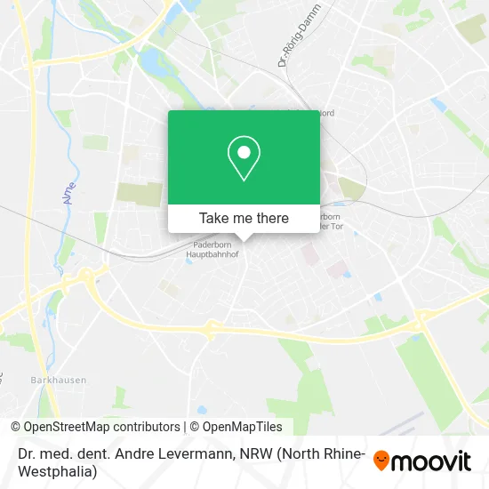 Dr. med. dent. Andre Levermann map