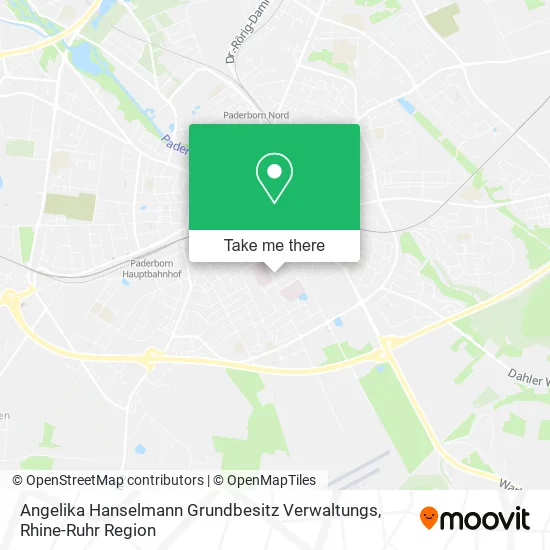 Карта Angelika Hanselmann Grundbesitz Verwaltungs