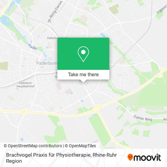 Brachvogel Praxis für Physiotherapie map