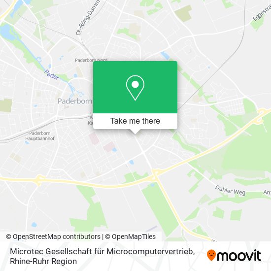 Microtec Gesellschaft für Microcomputervertrieb map