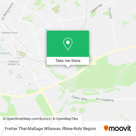Карта Fretter Thai-Maßage Wilaiwan