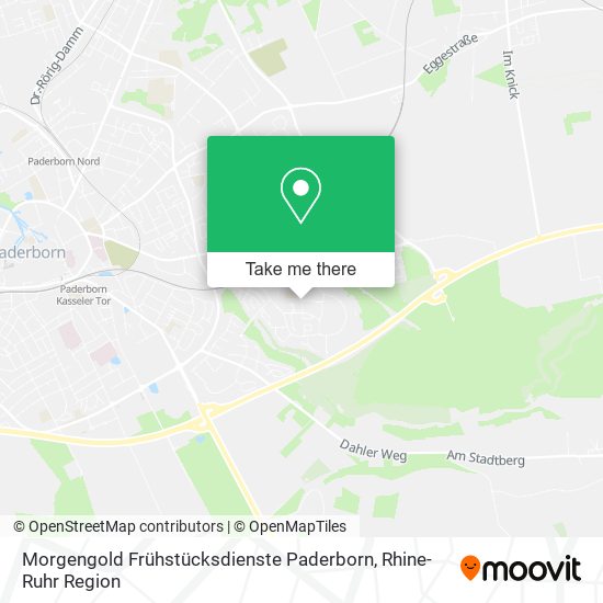 Morgengold Frühstücksdienste Paderborn map