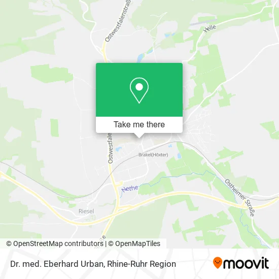 Dr. med. Eberhard Urban map