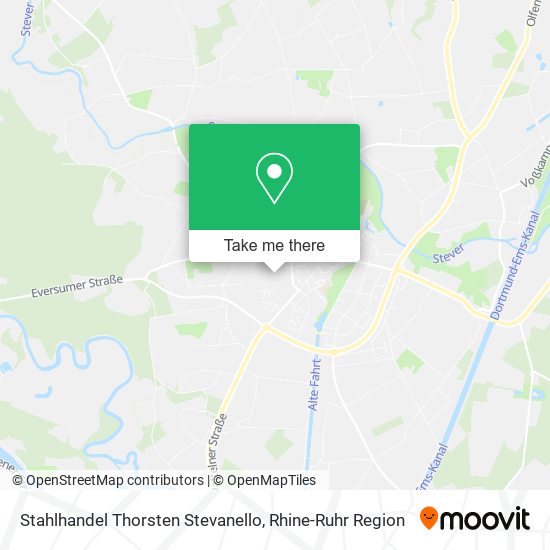 Stahlhandel Thorsten Stevanello map