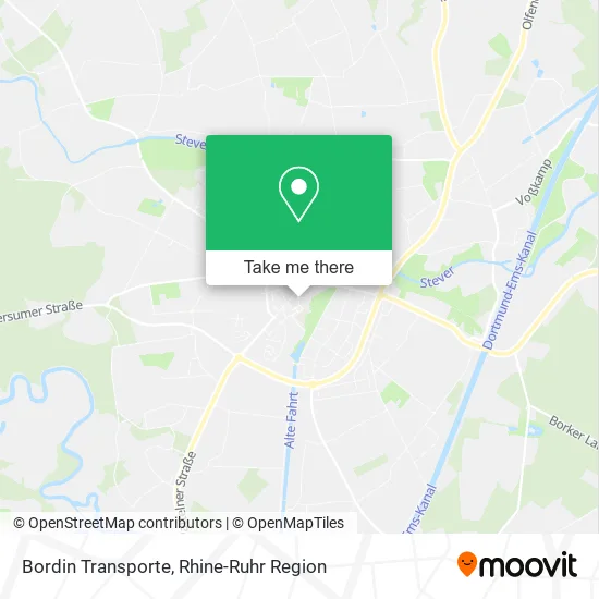 Карта Bordin Transporte