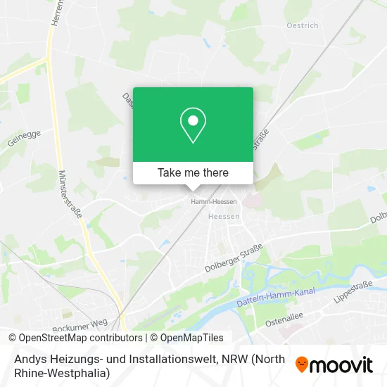 Andys Heizungs- und Installationswelt map