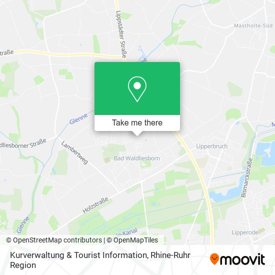 Kurverwaltung & Tourist Information map