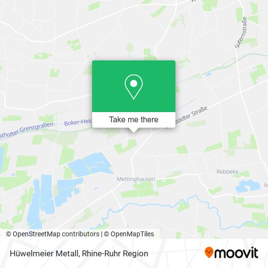 Hüwelmeier Metall map