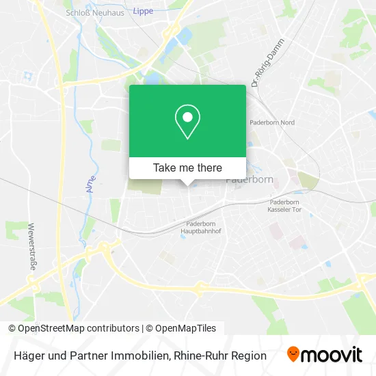 Карта Häger und Partner Immobilien
