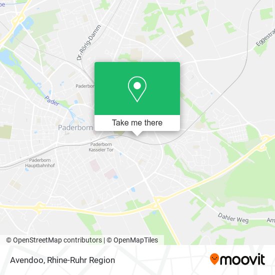 Avendoo map