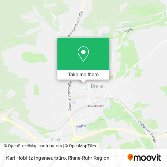 Карта Karl Hoblitz Ingenieurbüro