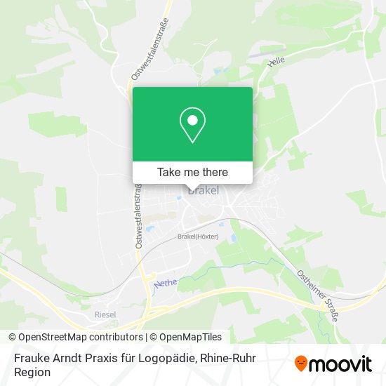 Frauke Arndt Praxis für Logopädie map