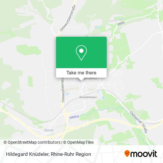Hildegard Knüdeler map