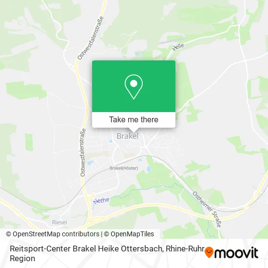 Карта Reitsport-Center Brakel Heike Ottersbach