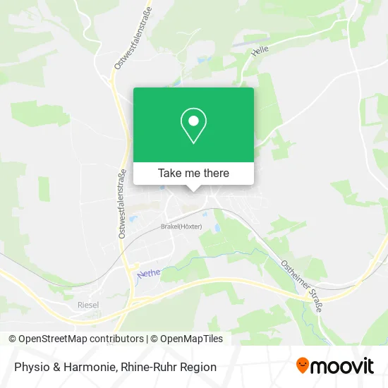 Карта Physio & Harmonie