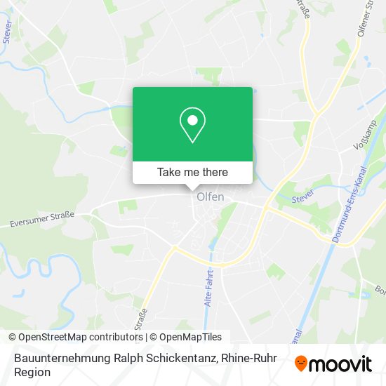 Bauunternehmung Ralph Schickentanz map