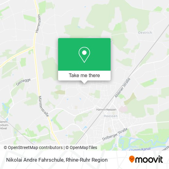 Nikolai Andre Fahrschule map