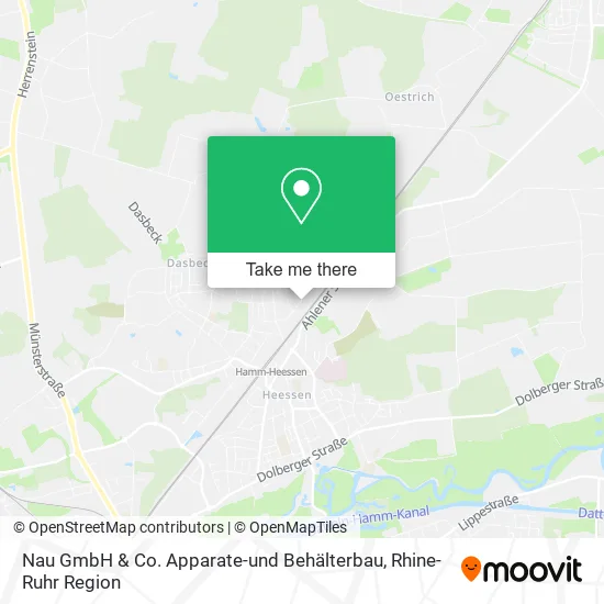 Карта Nau GmbH & Co. Apparate-und Behälterbau