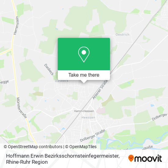 Hoffmann Erwin Bezirksschornsteinfegermeister map