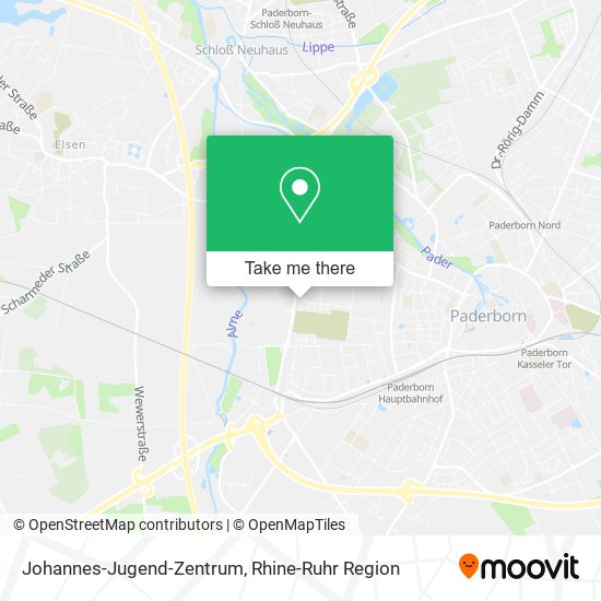 Johannes-Jugend-Zentrum map