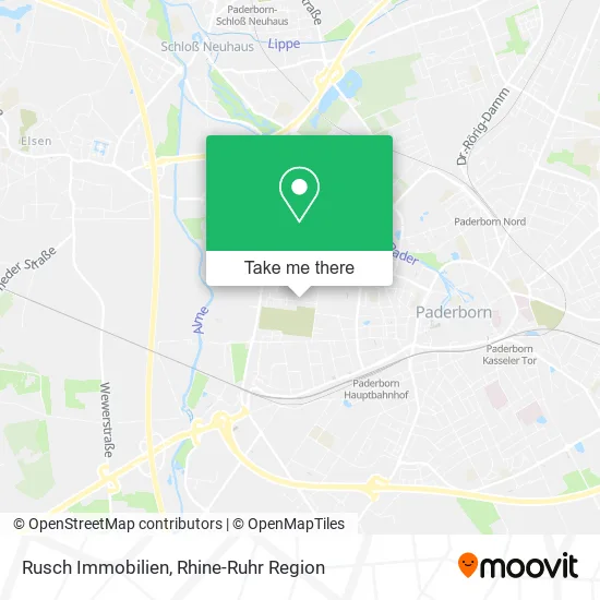 Карта Rusch Immobilien