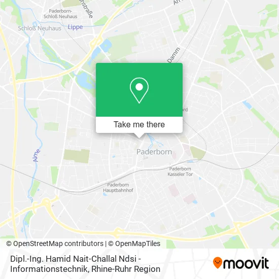 Карта Dipl.-Ing. Hamid Nait-Challal Ndsi - Informationstechnik