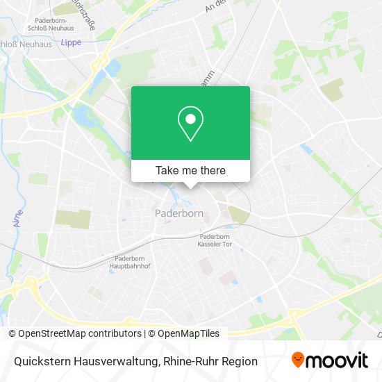 Quickstern Hausverwaltung map