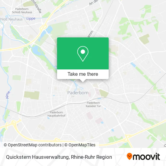 Карта Quickstern Hausverwaltung
