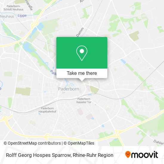 Карта Rolff Georg Hospes Sparrow
