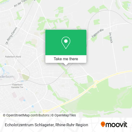 Карта Echolotzentrum Schlageter