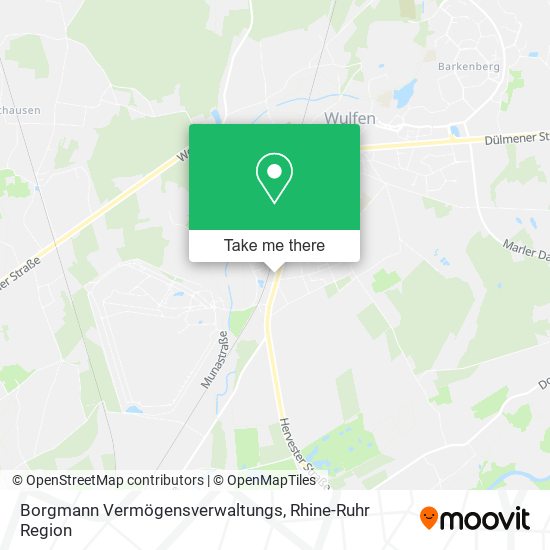 Borgmann Vermögensverwaltungs map