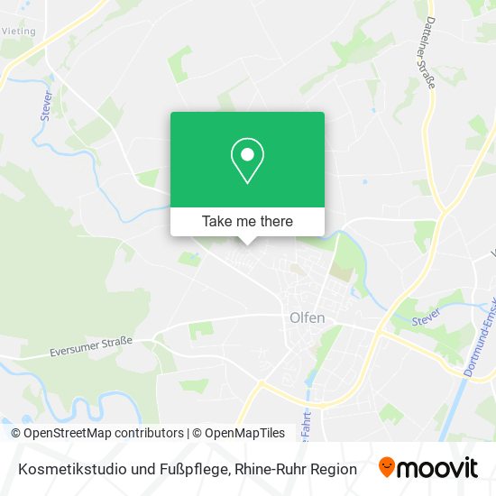 Kosmetikstudio und Fußpflege map