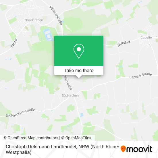 Christoph Delsmann Landhandel map