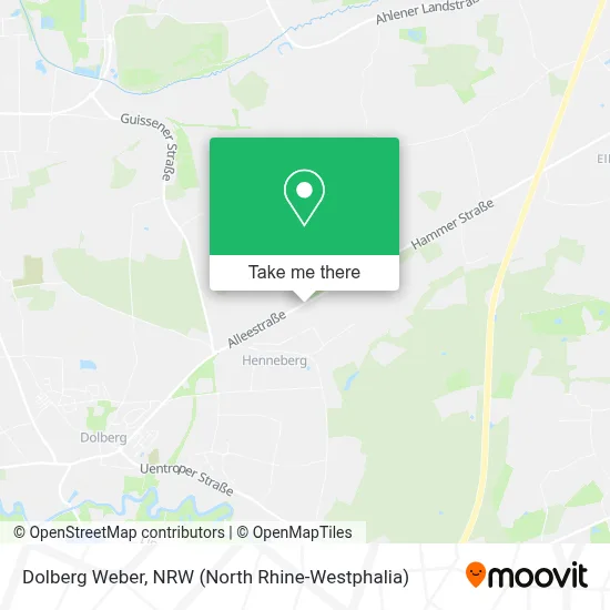 Dolberg Weber map