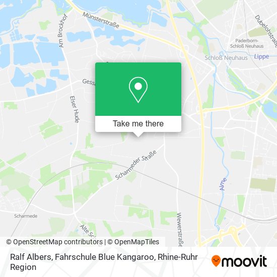 Ralf Albers, Fahrschule Blue Kangaroo map