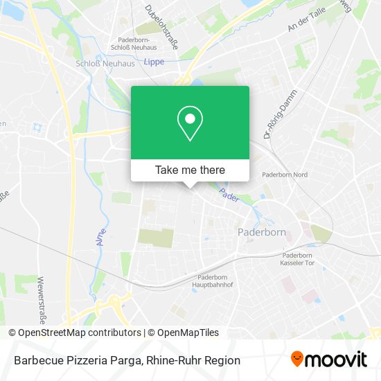 Barbecue Pizzeria Parga map