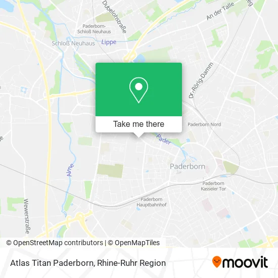 Карта Atlas Titan Paderborn
