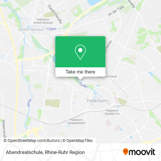 Карта Abendrealschule