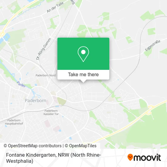 Fontane Kindergarten map