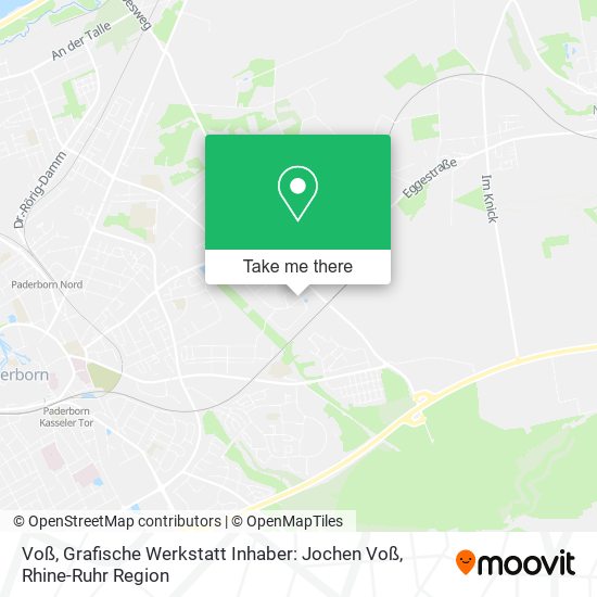 Voß, Grafische Werkstatt Inhaber: Jochen Voß map