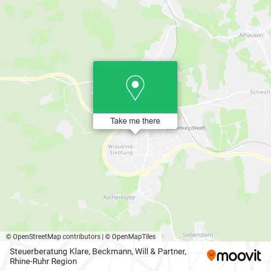 Карта Steuerberatung Klare, Beckmann, Will & Partner