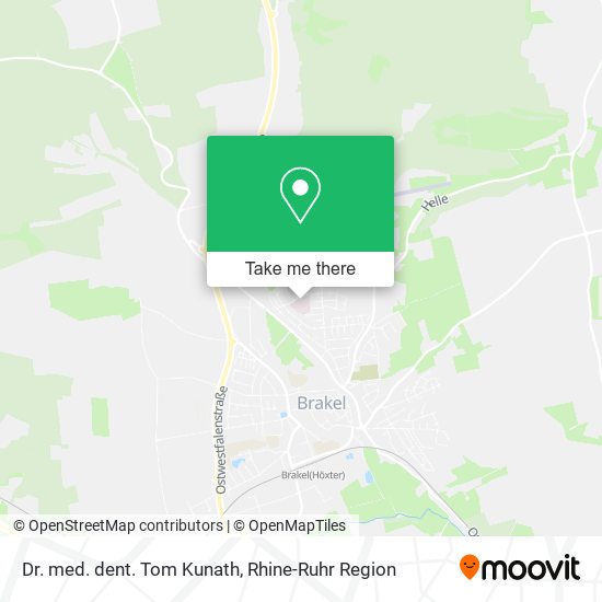 Dr. med. dent. Tom Kunath map