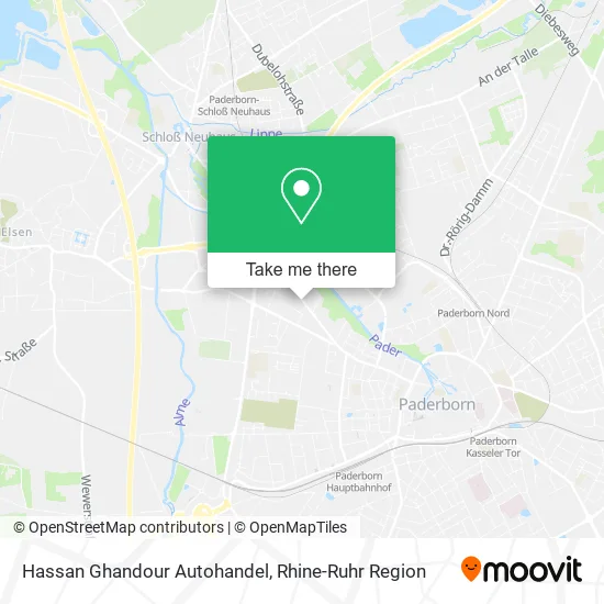 Hassan Ghandour Autohandel map