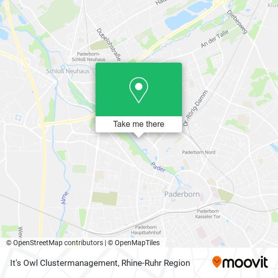 It's Owl Clustermanagement map