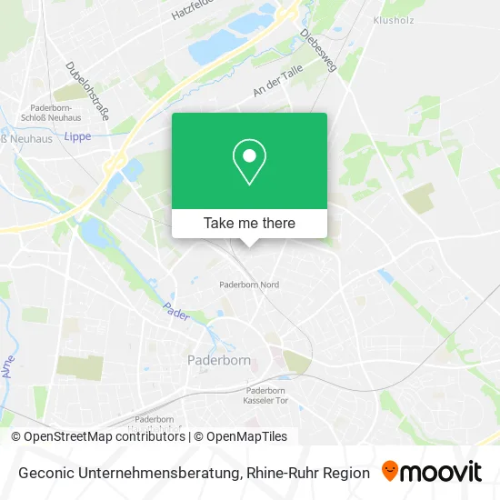 Карта Geconic Unternehmensberatung