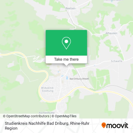 Studienkreis Nachhilfe Bad Driburg map